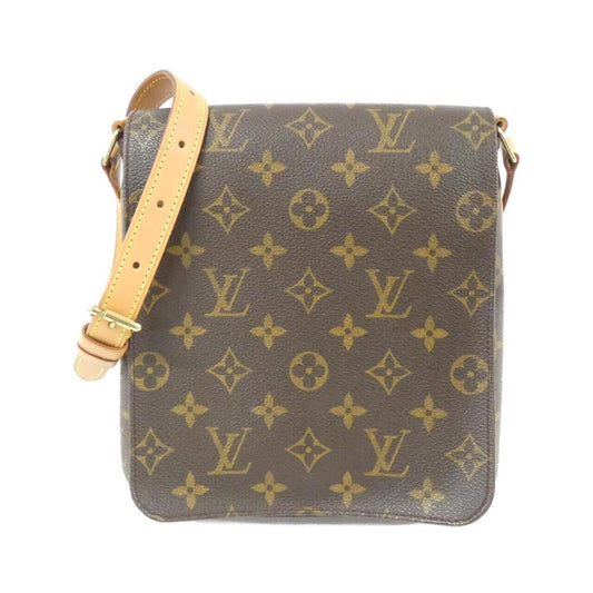 Louis Vuitton Coated Canvas Brown Shoulder Bags