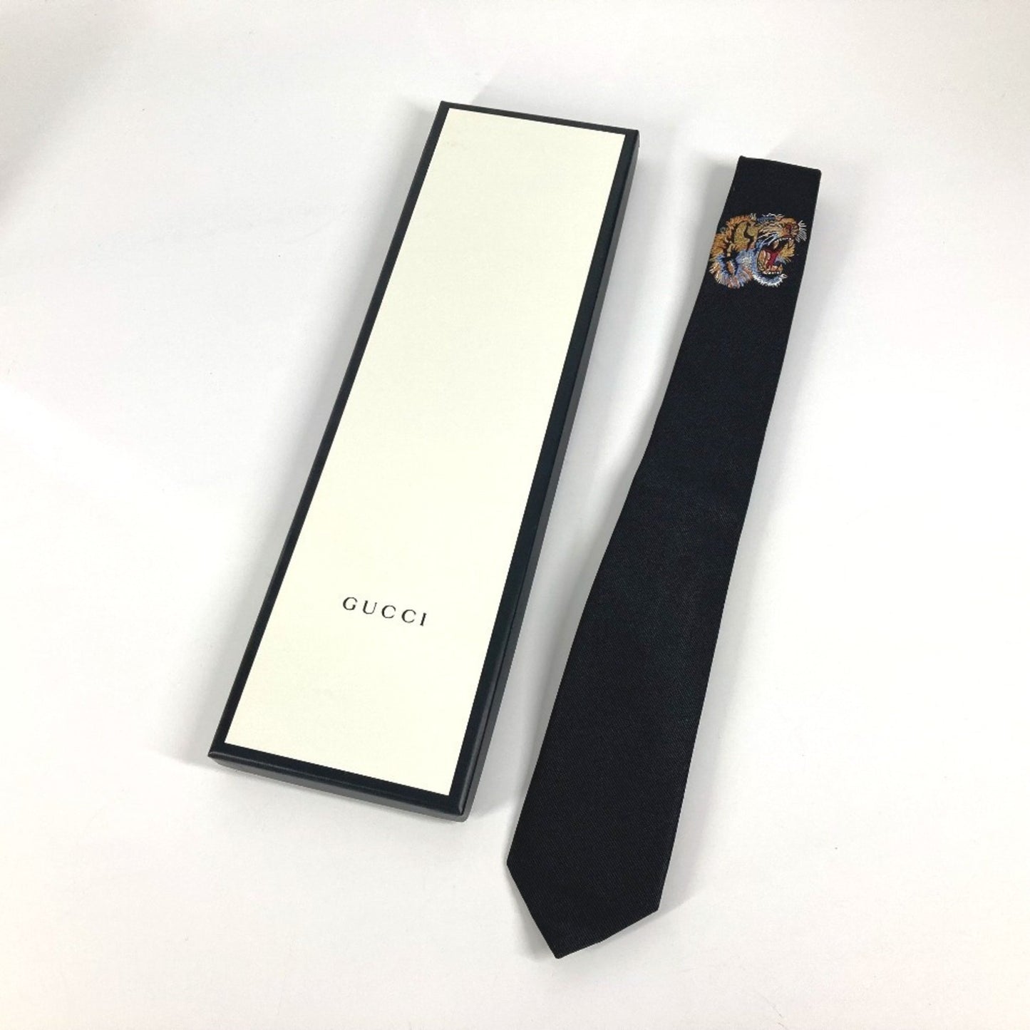 Gucci Silk Black Ties