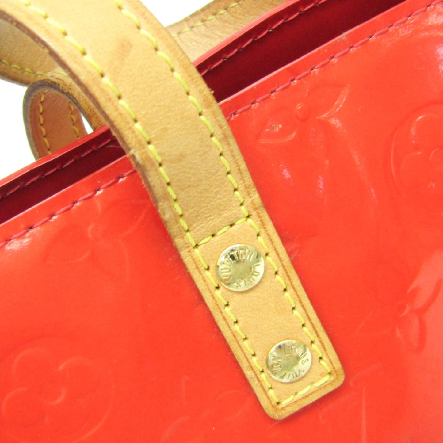 Louis Vuitton Vernis Red Handbags