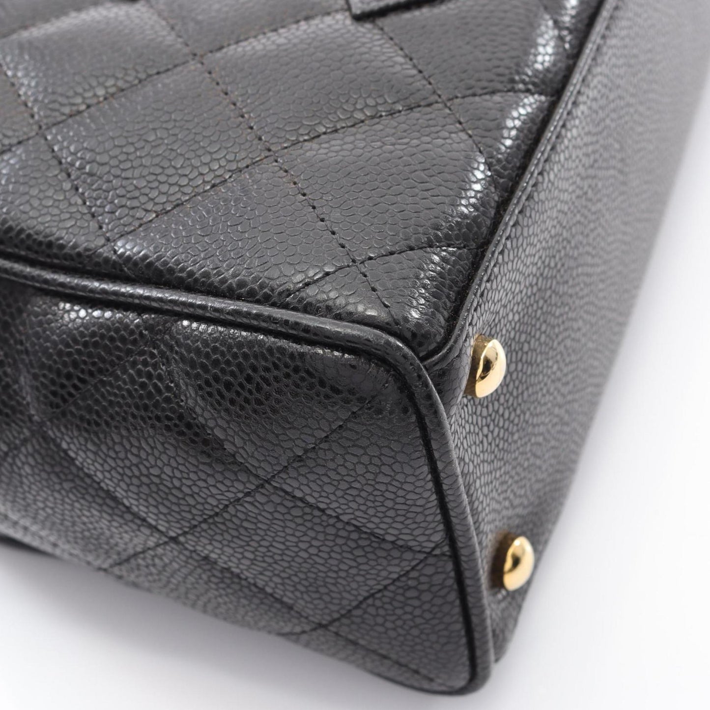 Chanel Calfskin Black Handbags