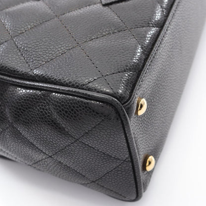 Chanel Calfskin Black Handbags