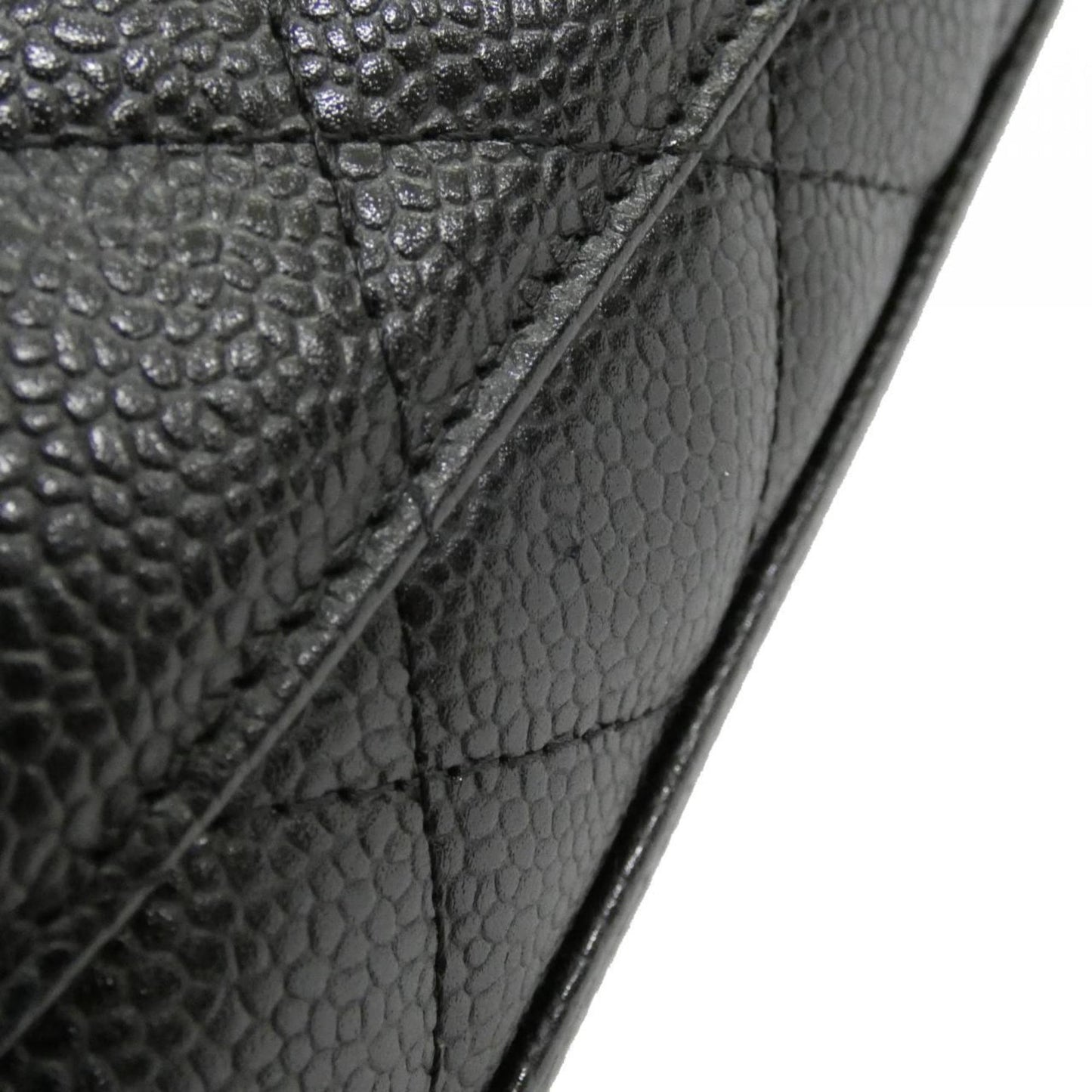 Chanel Calfskin Black Travel Bags