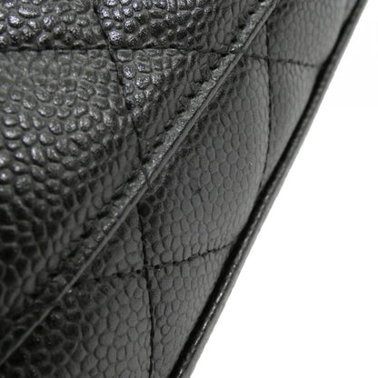 Chanel Calfskin Black Travel Bags