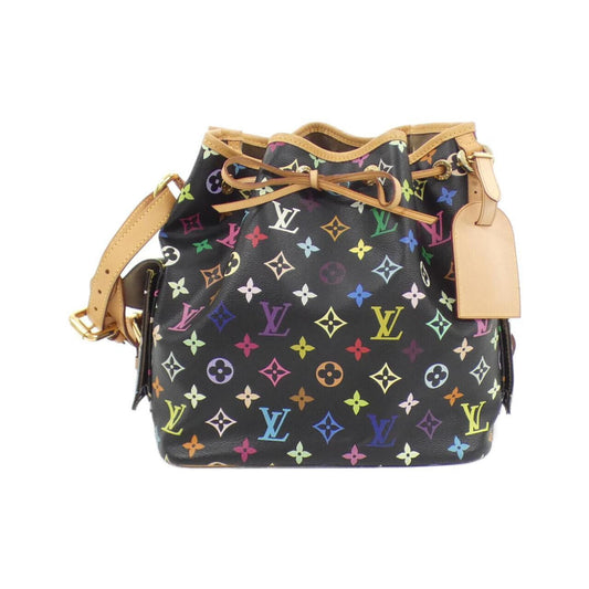 Louis Vuitton Coated Canvas Black Shoulder Bags