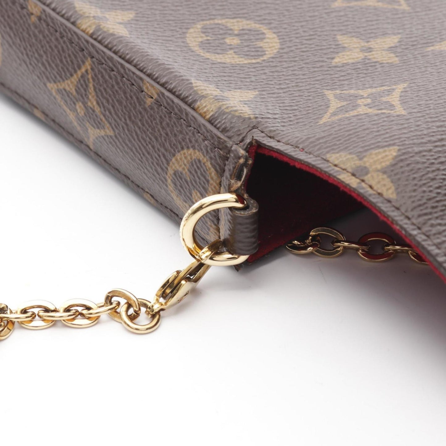 Louis Vuitton Monogram Canvas Brown Shoulder Bags