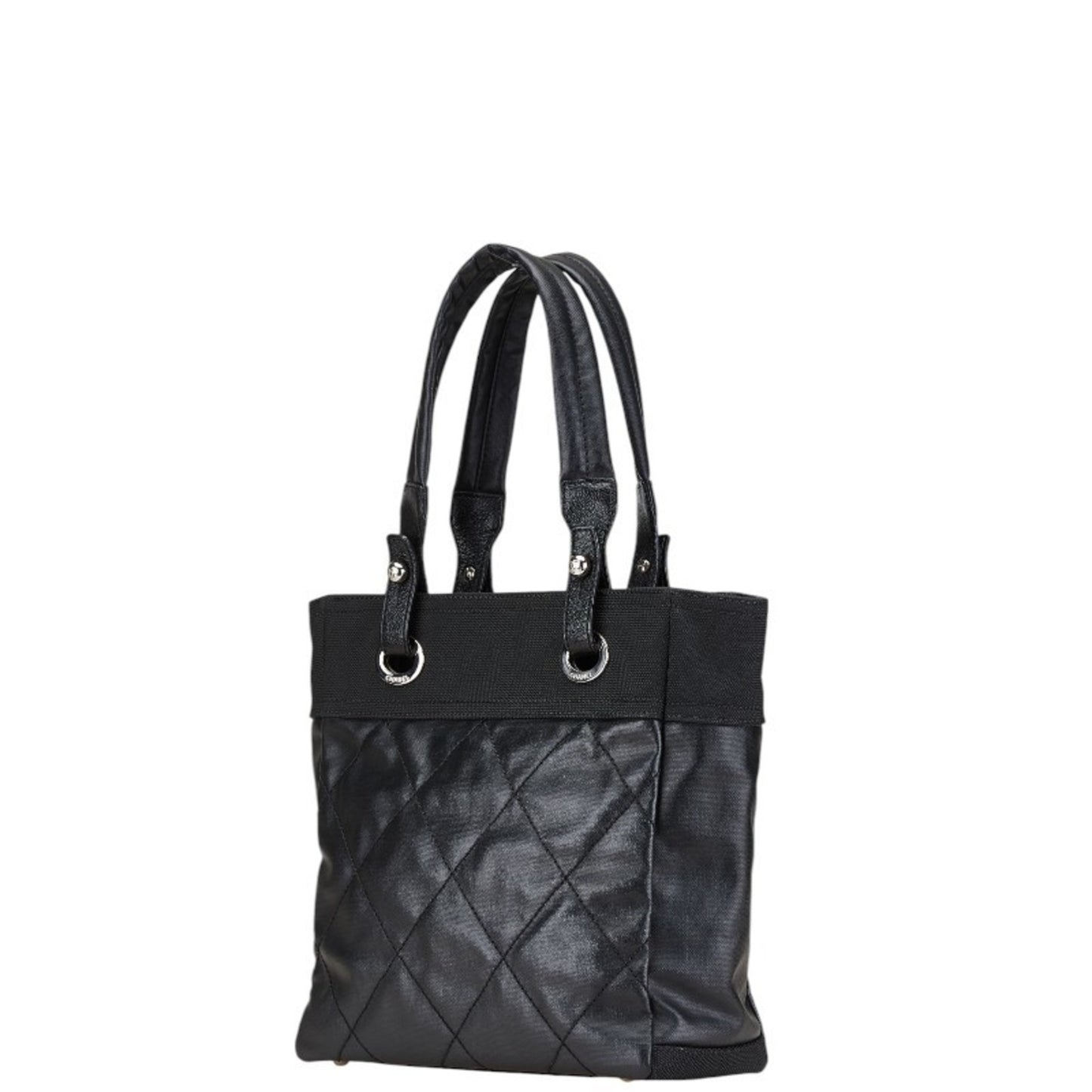 Chanel Canvas Black Tote Bags