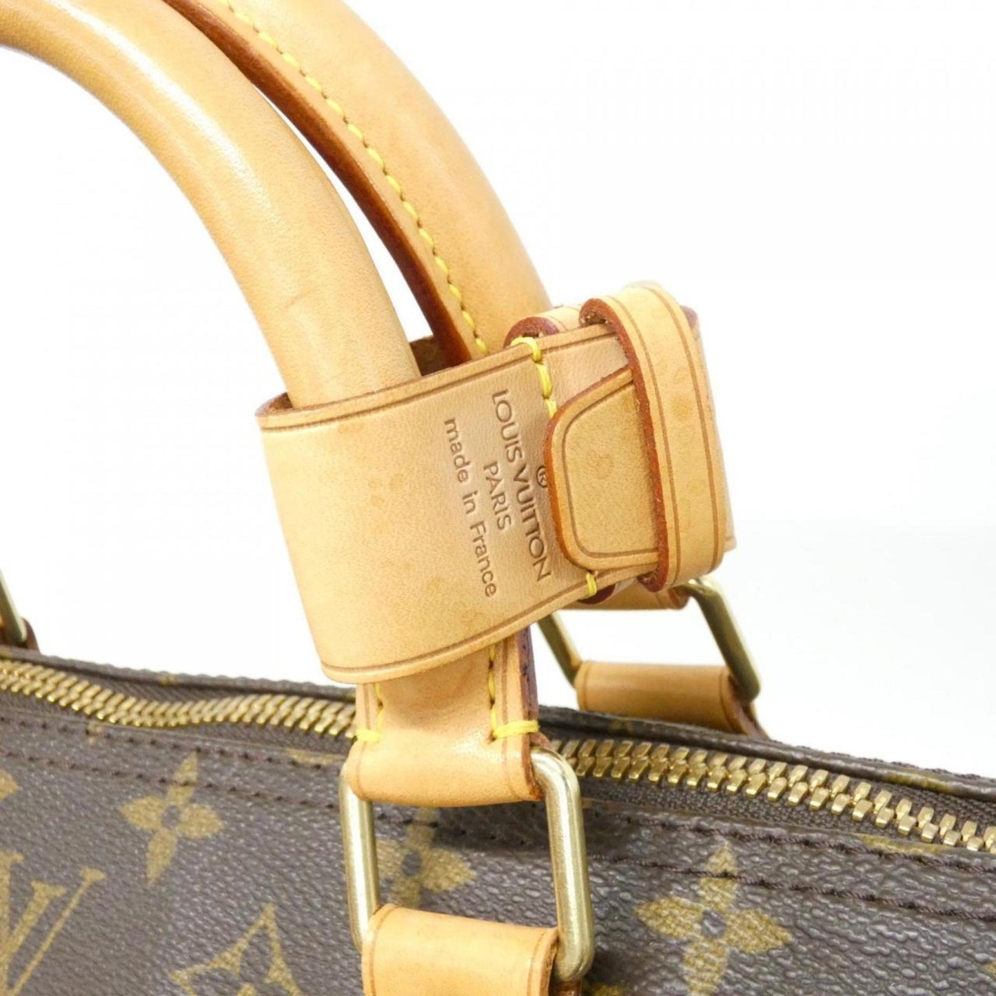 Louis Vuitton Coated Canvas Brown Travel Bags