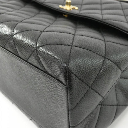Chanel Calfskin Black Handbags