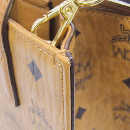 Mcm Coated Canvas Brown Handbags