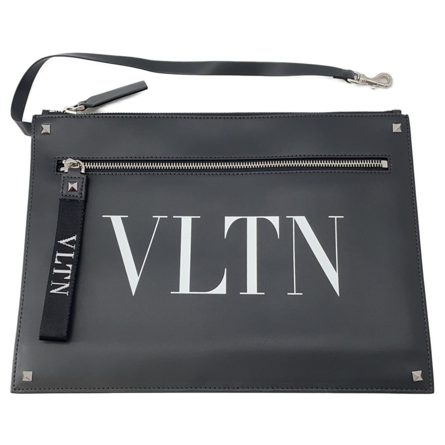 Valentino Pvc Black Tote Bags