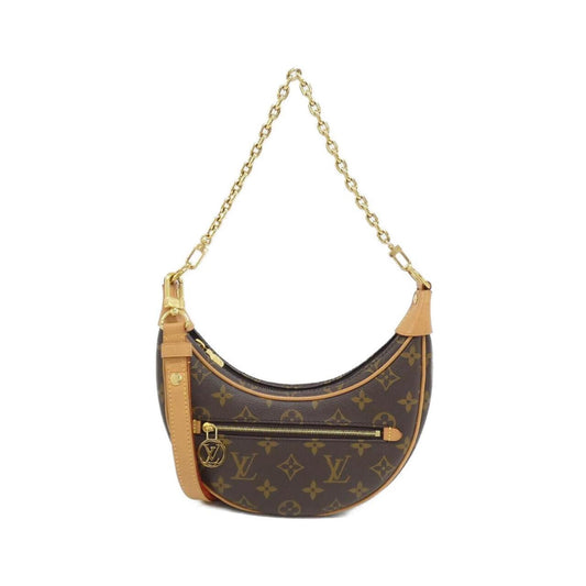 Louis Vuitton Coated Canvas Brown Shoulder Bags