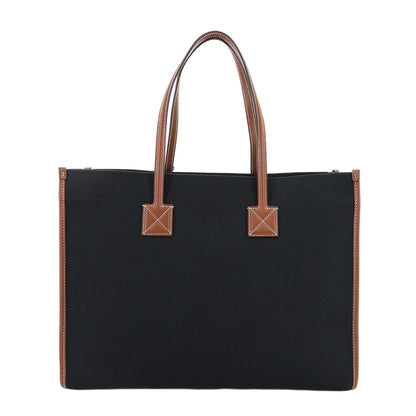 Burberry Canvas Black Tote Bags