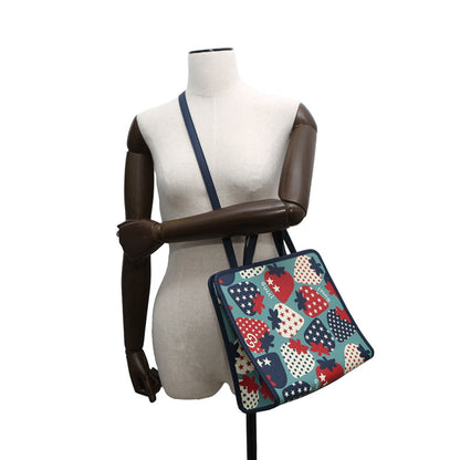 Gucci Pvc Blue Tote Bags