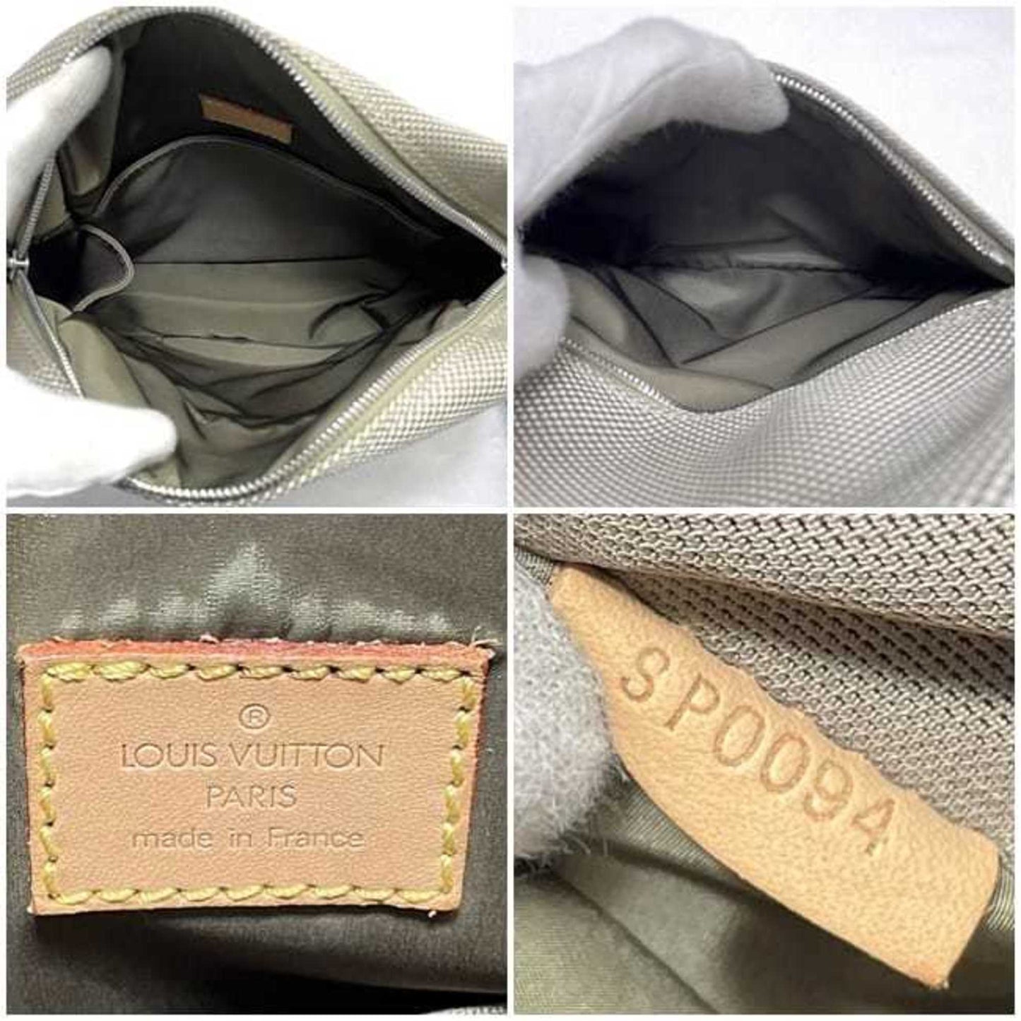 Louis Vuitton Canvas Gray Shoulder Bags