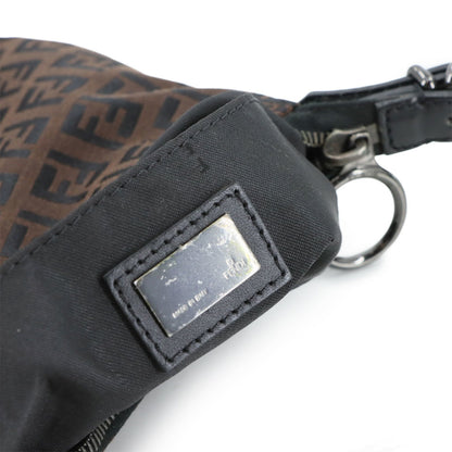 Fendi Canvas Black Shoulder Bags