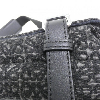 Loewe Canvas Black Shoulder Bags