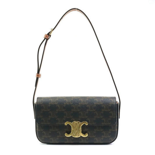 Celine Pvc Brown Shoulder Bags