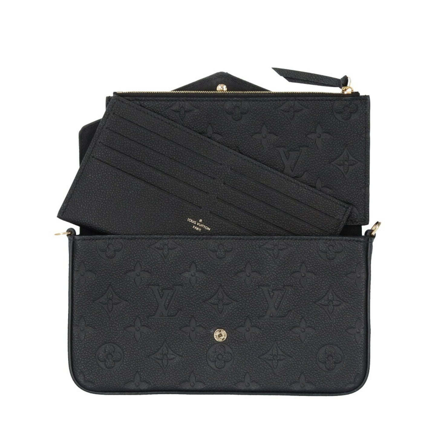 Louis Vuitton Empreinte Black Shoulder Bags