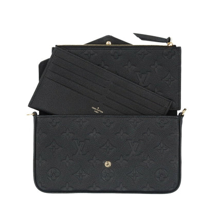 Louis Vuitton Empreinte Black Shoulder Bags