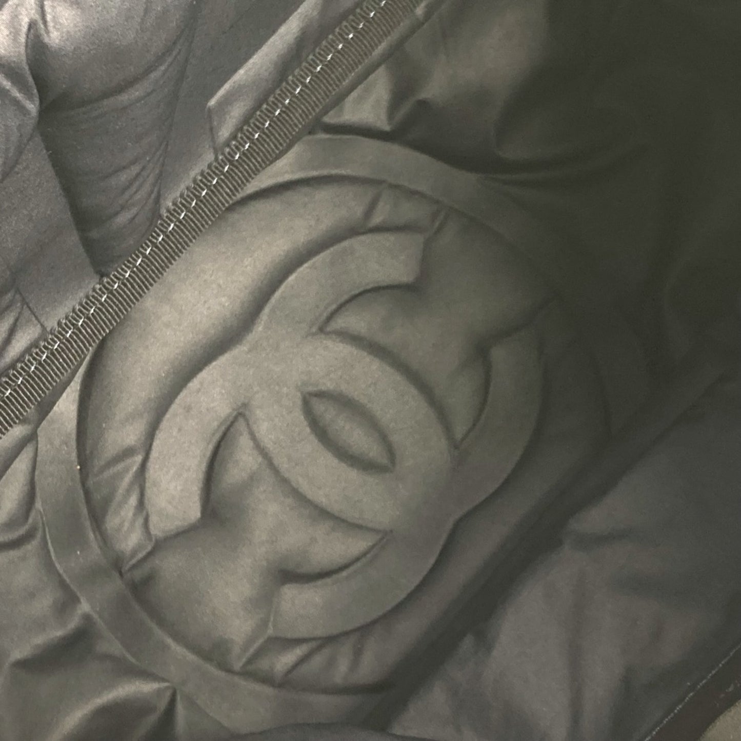 Chanel Nylon White Shoulder Bags