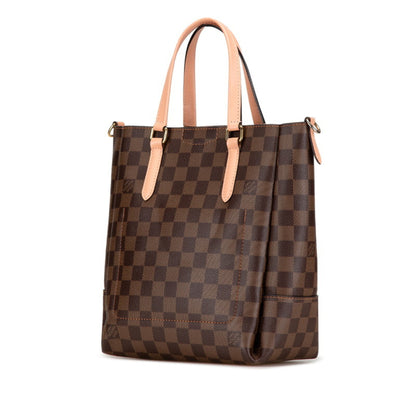 Louis Vuitton Pvc Brown Shoulder Bags