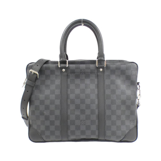 Louis Vuitton Coated Canvas Gray Handbags