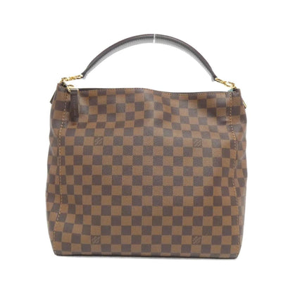 Louis Vuitton Coated Canvas Brown Shoulder Bags