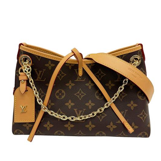 Louis Vuitton Monogram Canvas Brown Shoulder Bags