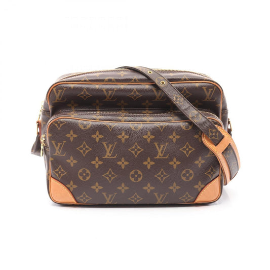 Louis Vuitton Coated Canvas Brown Shoulder Bags