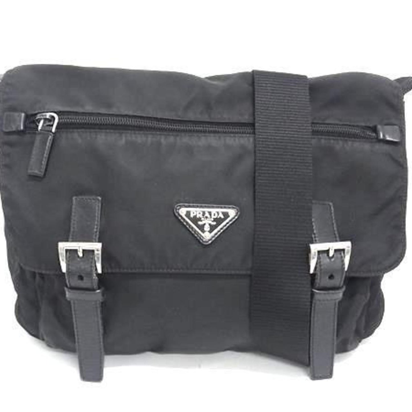 Prada Nylon Black Shoulder Bags
