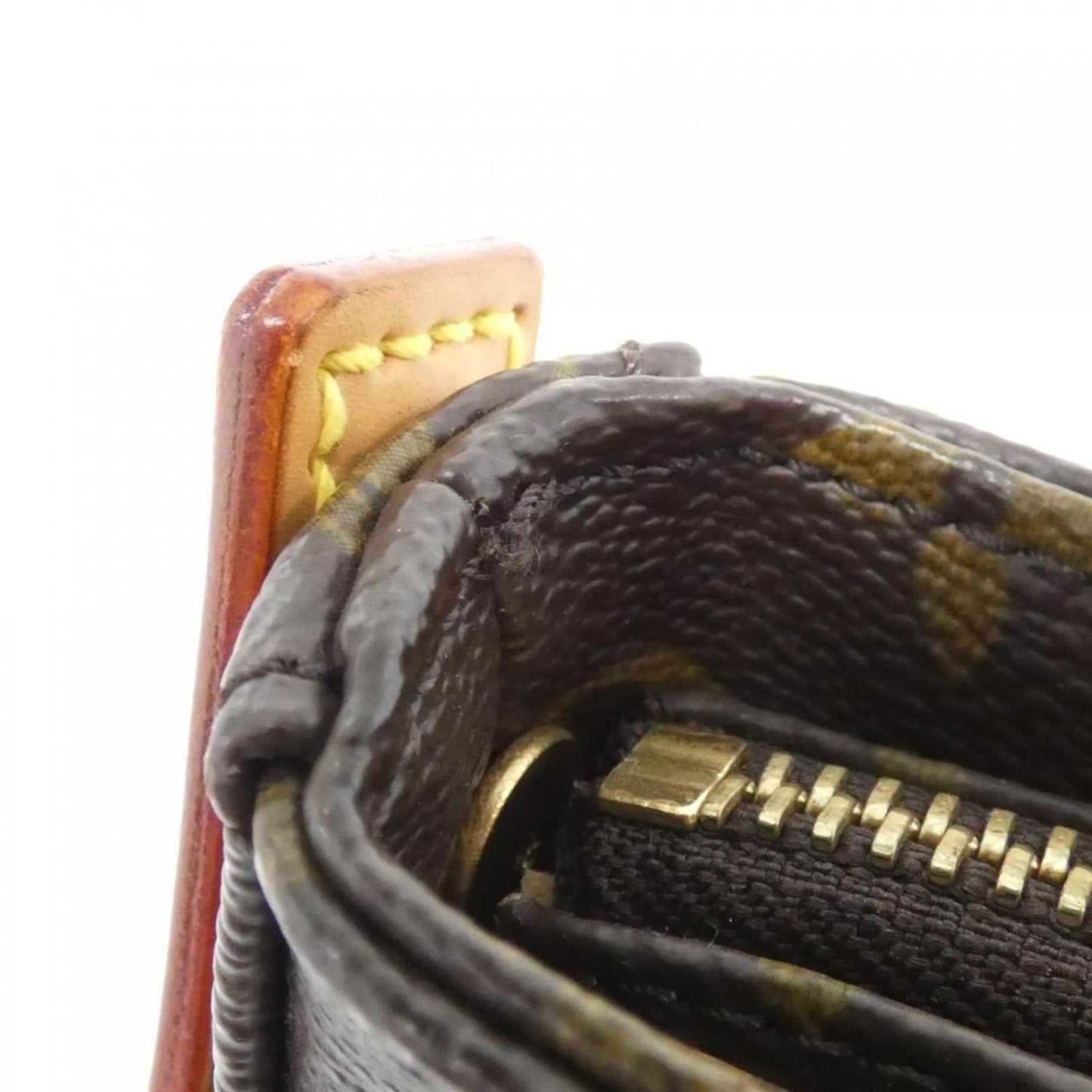 Louis Vuitton Coated Canvas Brown Shoulder Bags