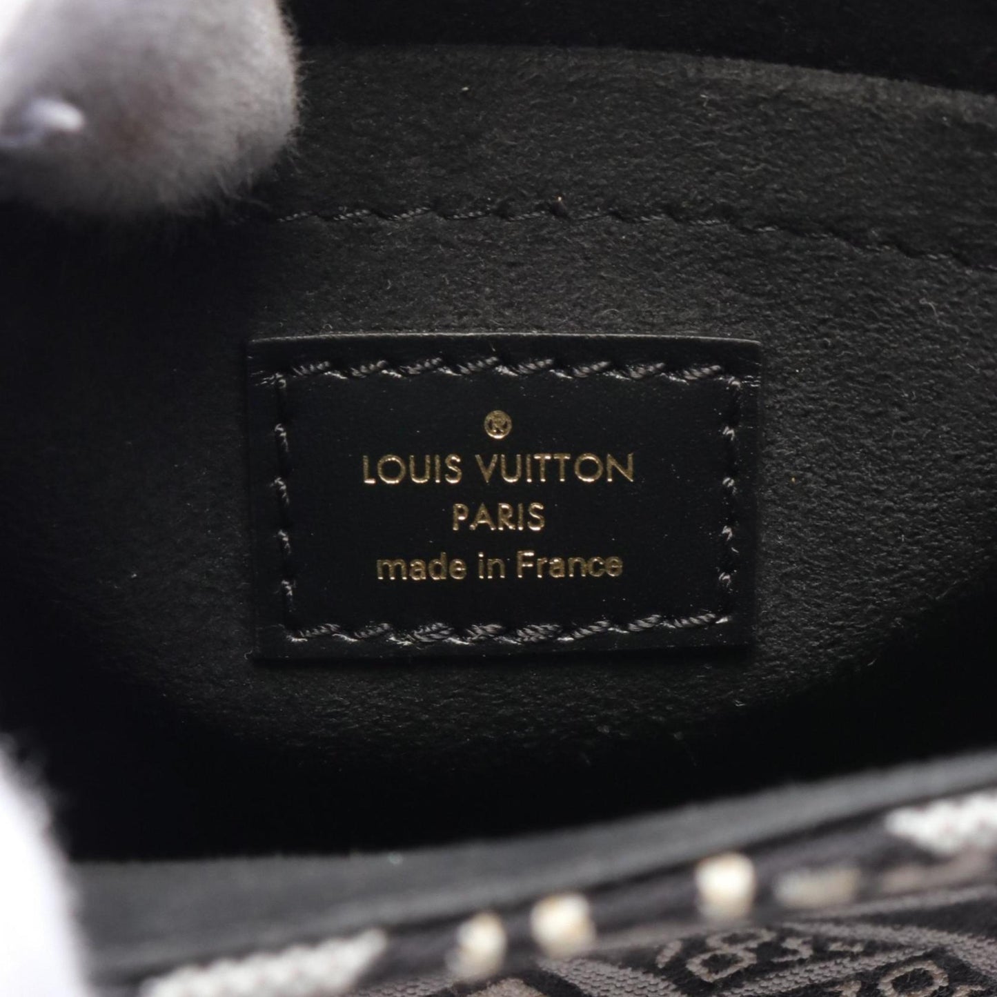 Louis Vuitton Canvas Black Handbags