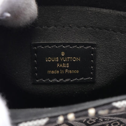 Louis Vuitton Canvas Black Handbags