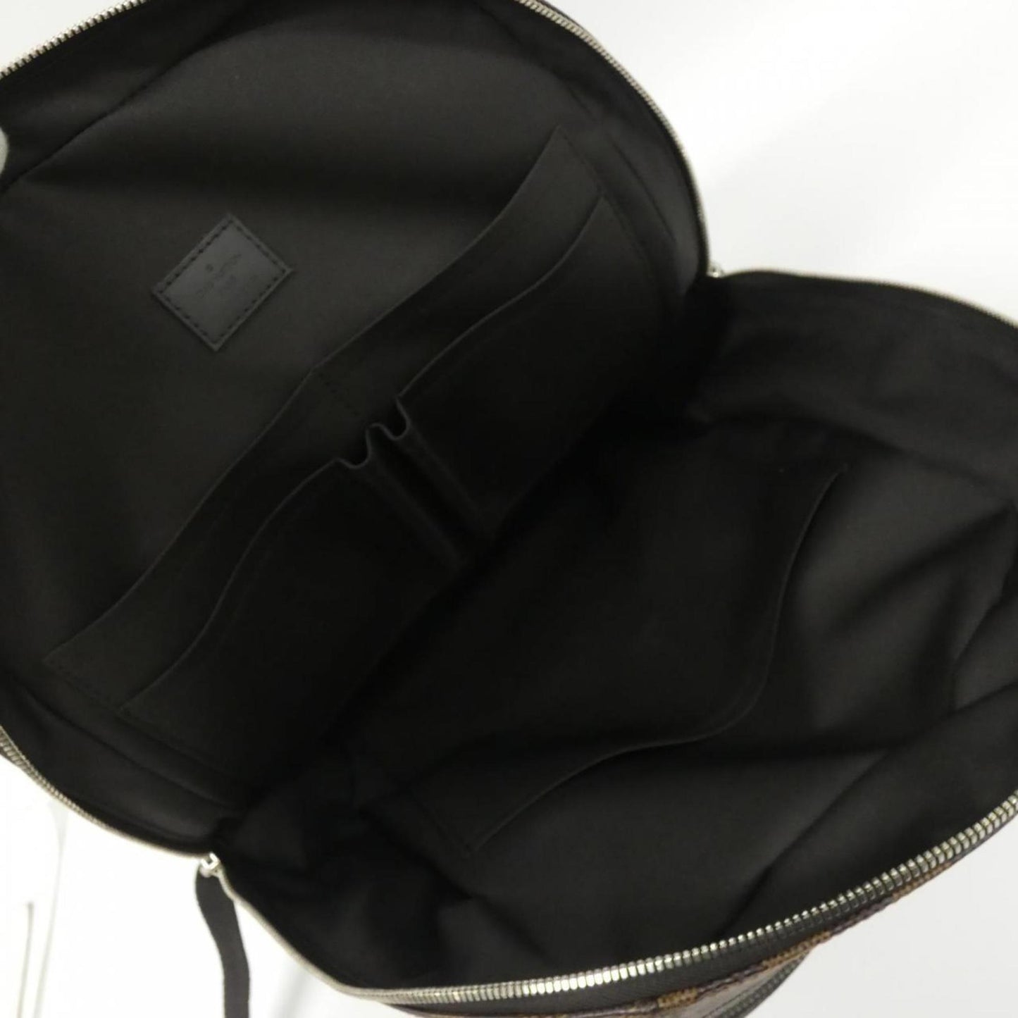 Louis Vuitton Coated Canvas Brown Backpacks