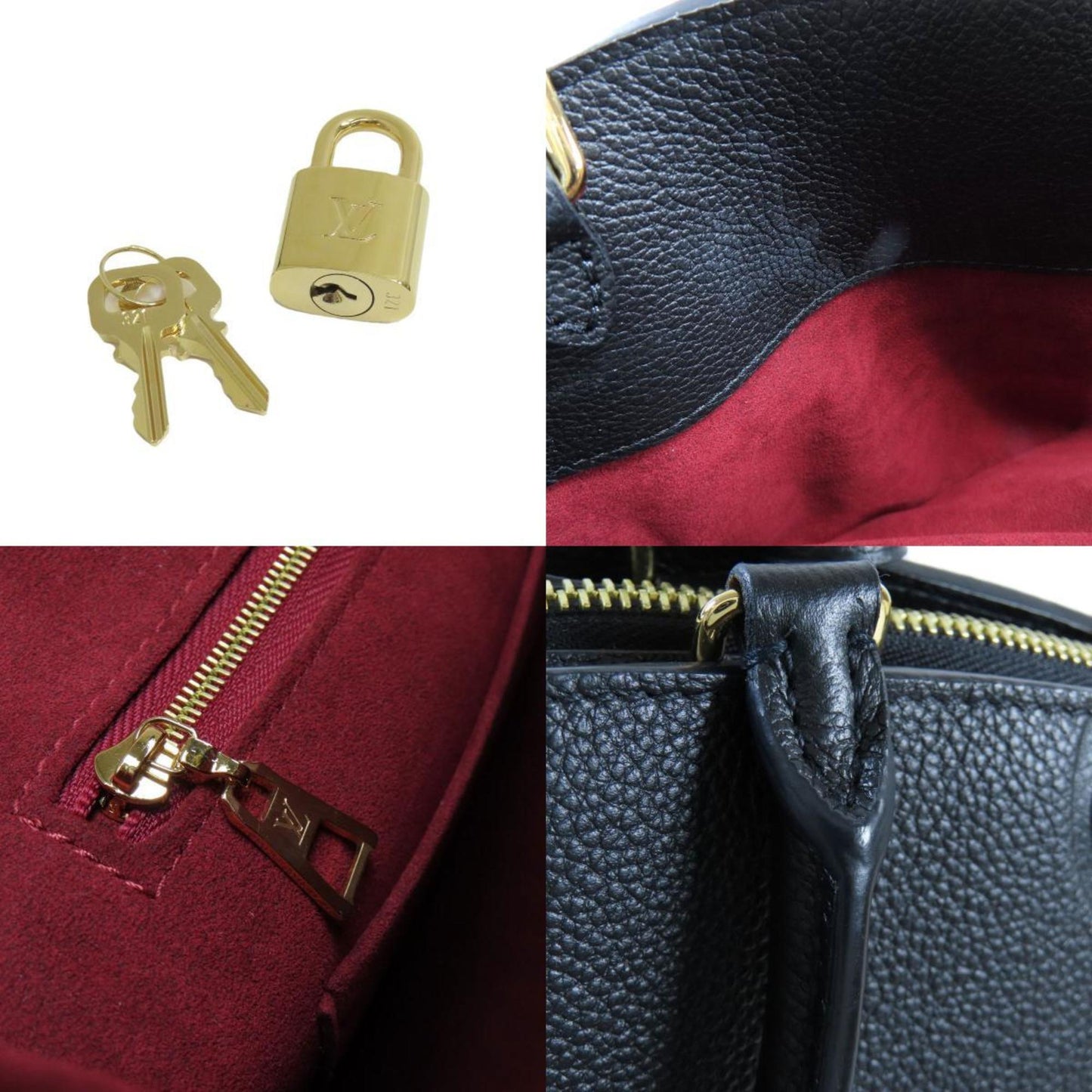 Louis Vuitton Empreinte Black Handbags