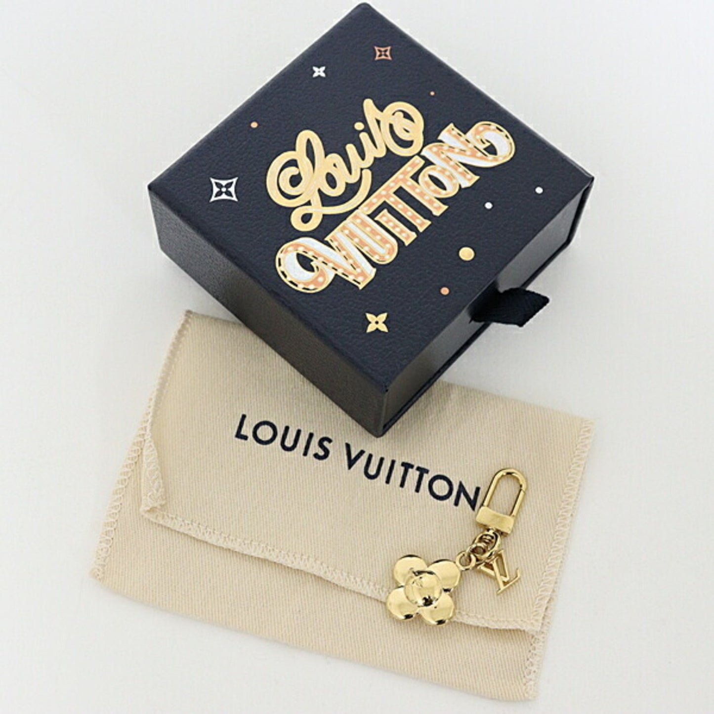 Louis Vuitton Other Metal Gold Key Rings