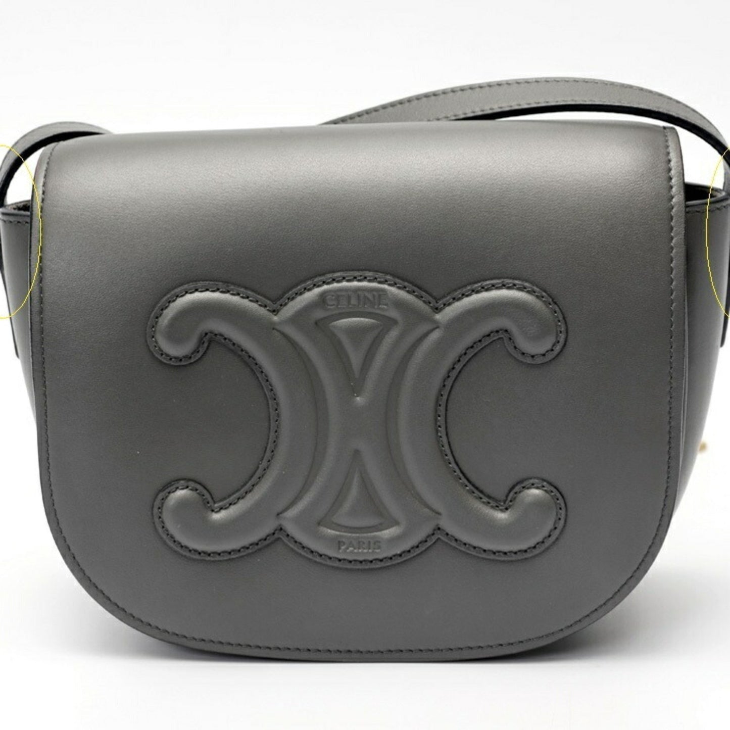 Celine Others Gray Shoulder Bags