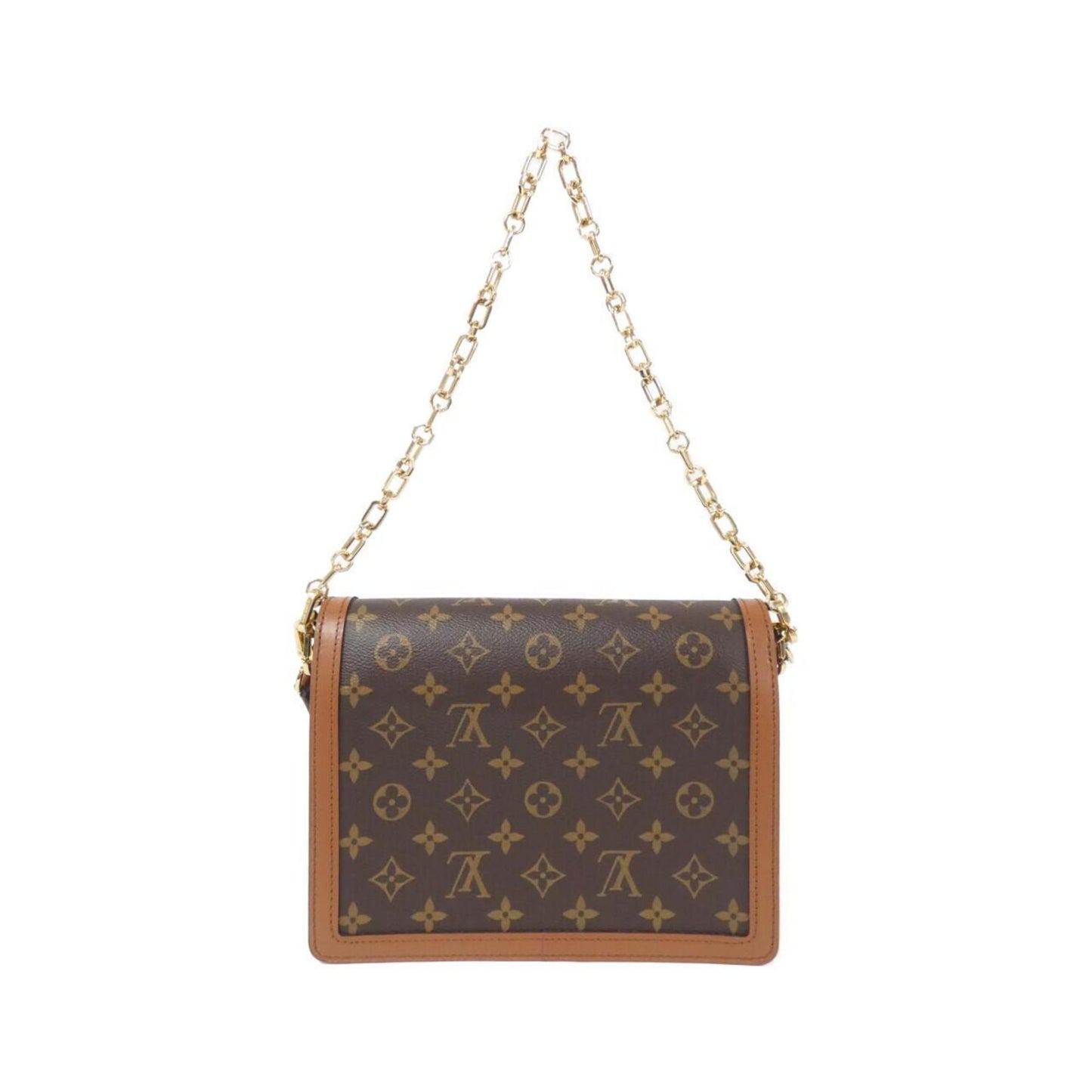 Louis Vuitton Coated Canvas Brown Shoulder Bags