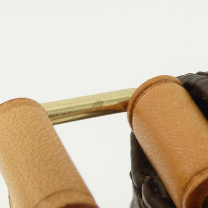 Louis Vuitton Coated Canvas Brown Shoulder Bags