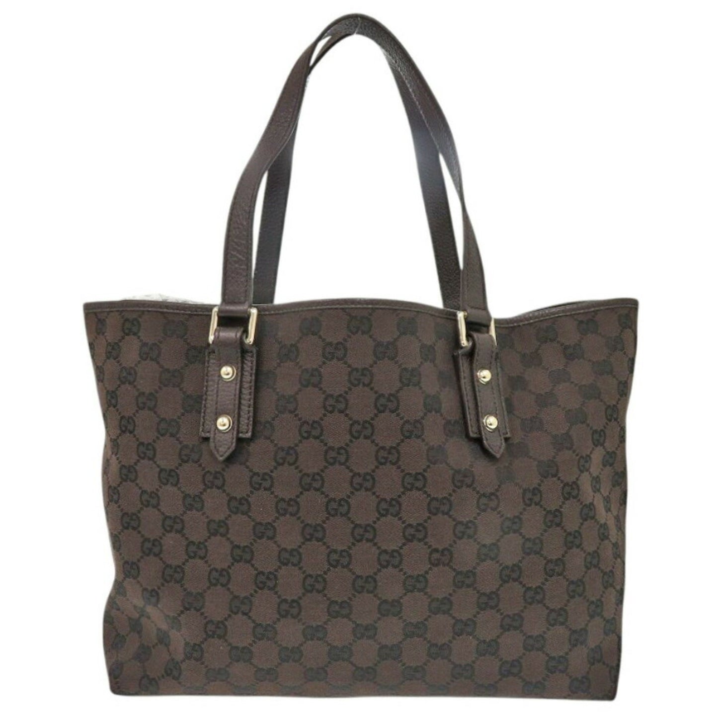 Gucci Canvas Brown Tote Bags