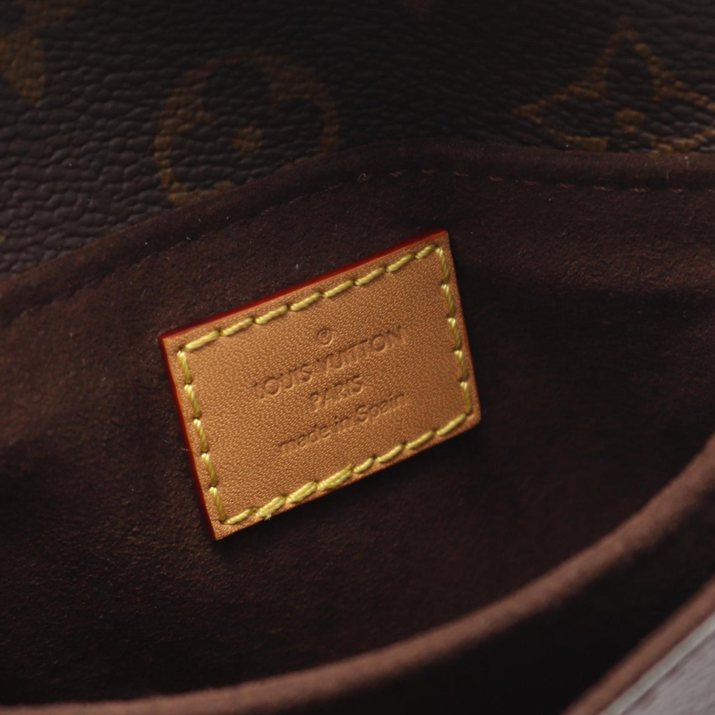 Louis Vuitton Pvc Brown Handbags