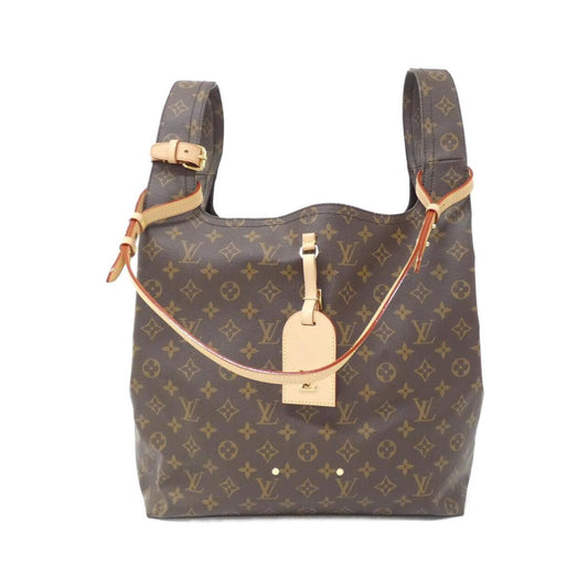 Louis Vuitton Coated Canvas Brown Handbags