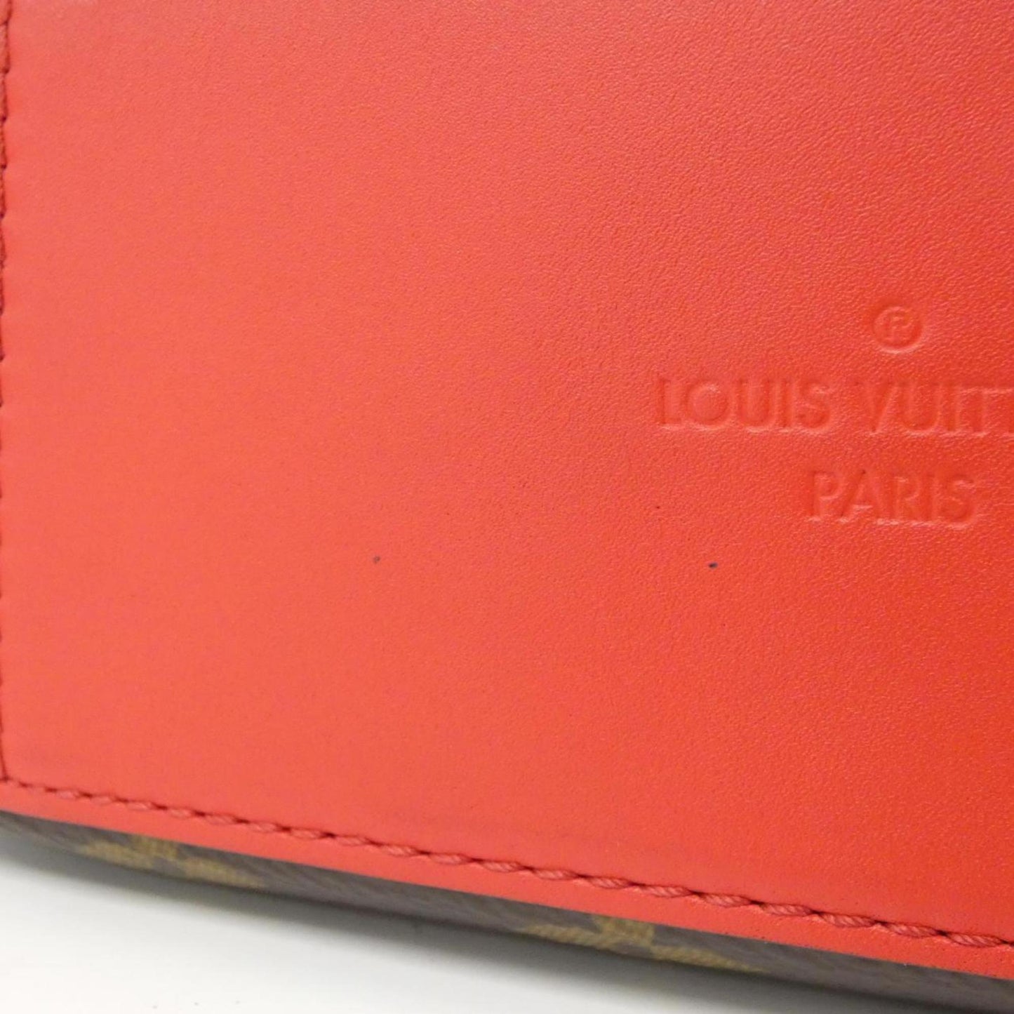 Louis Vuitton Coated Canvas Red Shoulder Bags