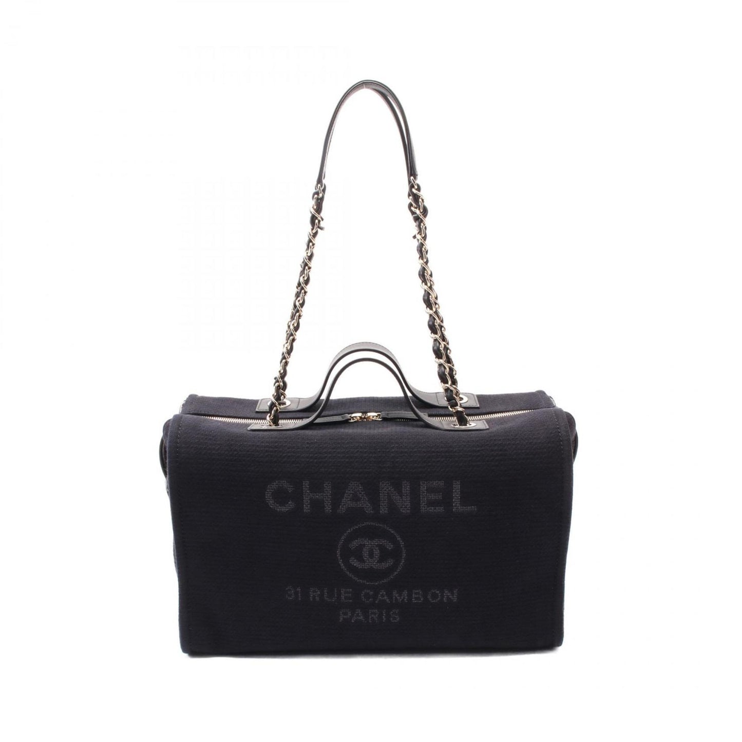 Chanel Canvas Blue Shoulder Bags