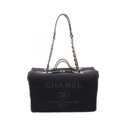 Chanel Canvas Blue Shoulder Bags