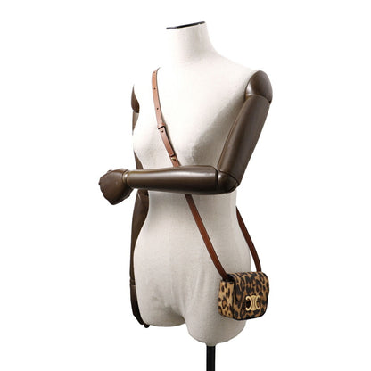 Celine Pvc Brown Shoulder Bags