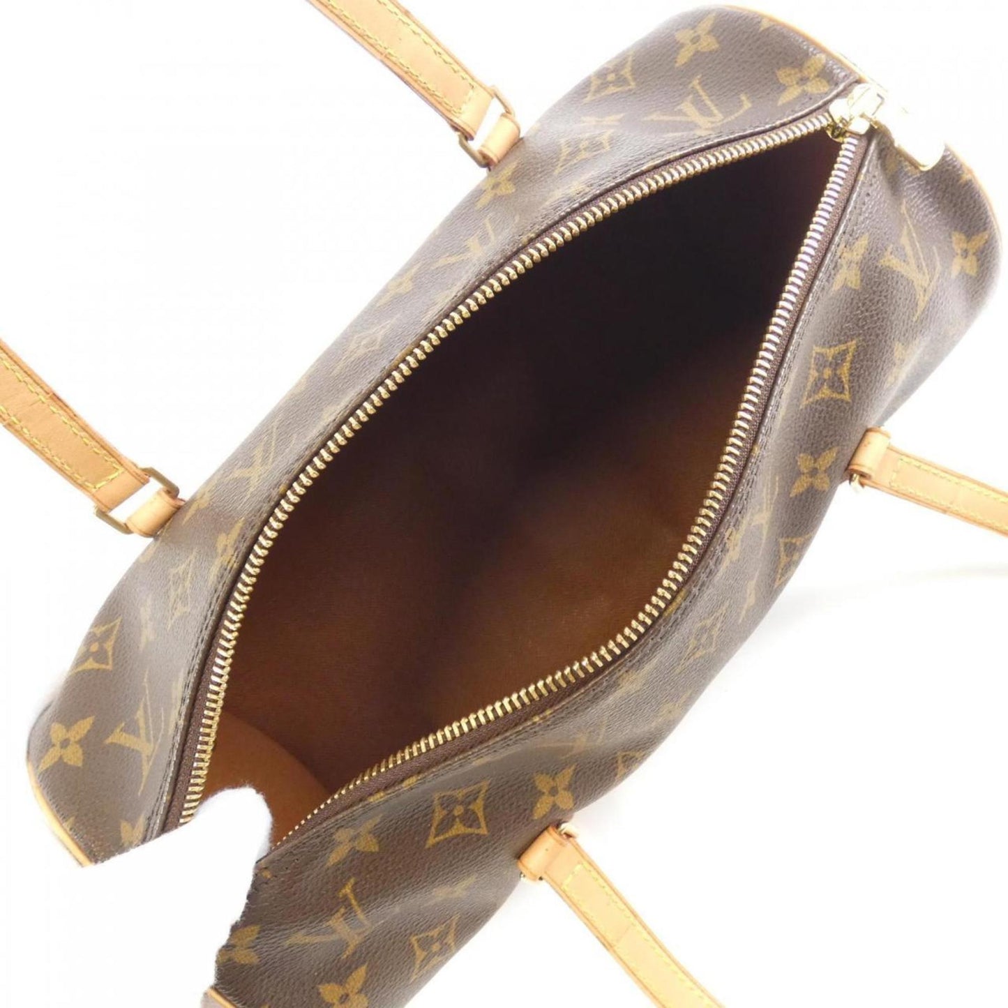 Louis Vuitton Coated Canvas Brown Handbags