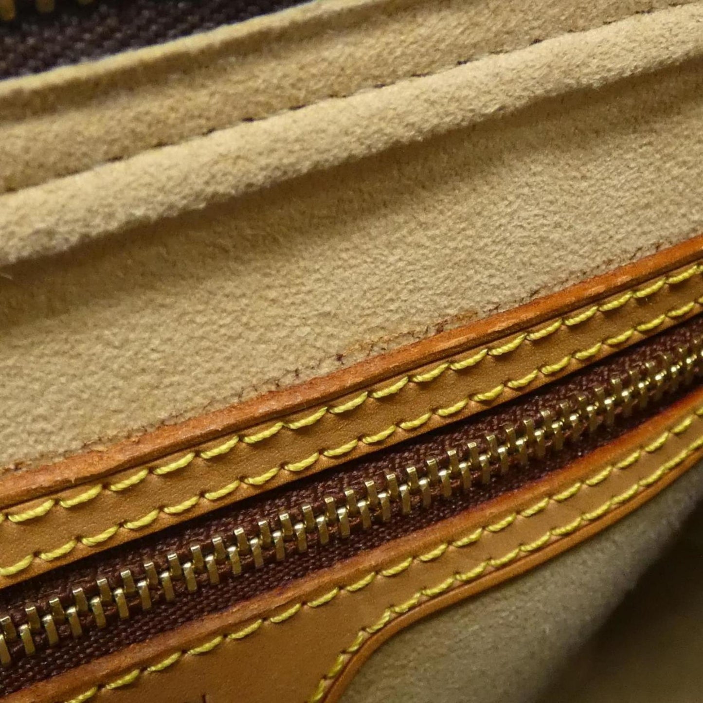 Louis Vuitton Coated Canvas Brown Shoulder Bags
