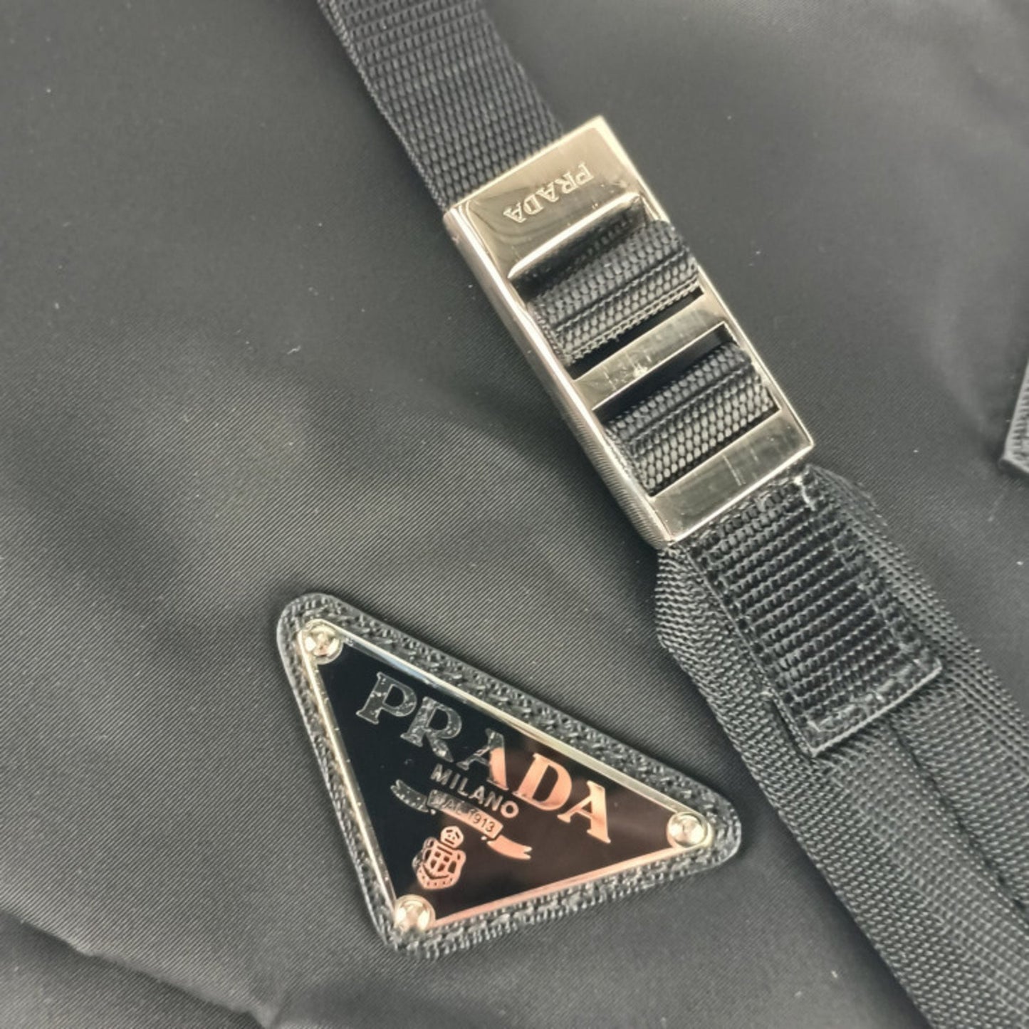 Prada Nylon Black Shoulder Bags