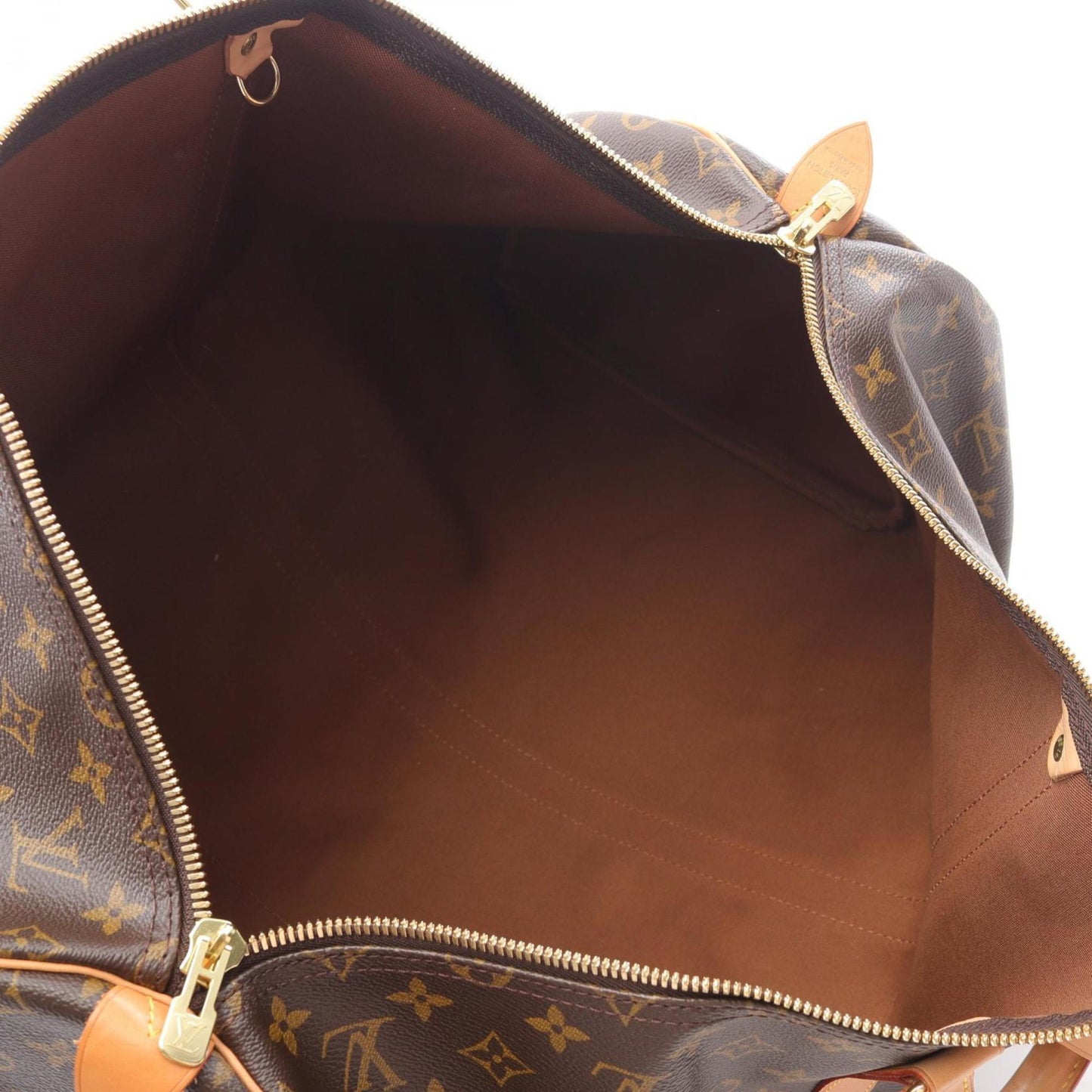 Louis Vuitton Coated Canvas Brown Travel Bags